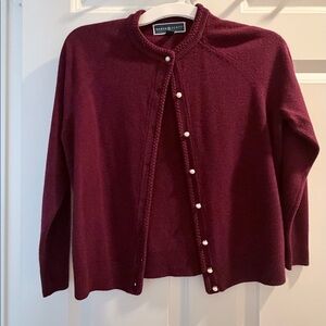 Karen Scott Cardigan as “new”